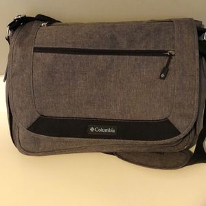 Columbia grey diaper bag